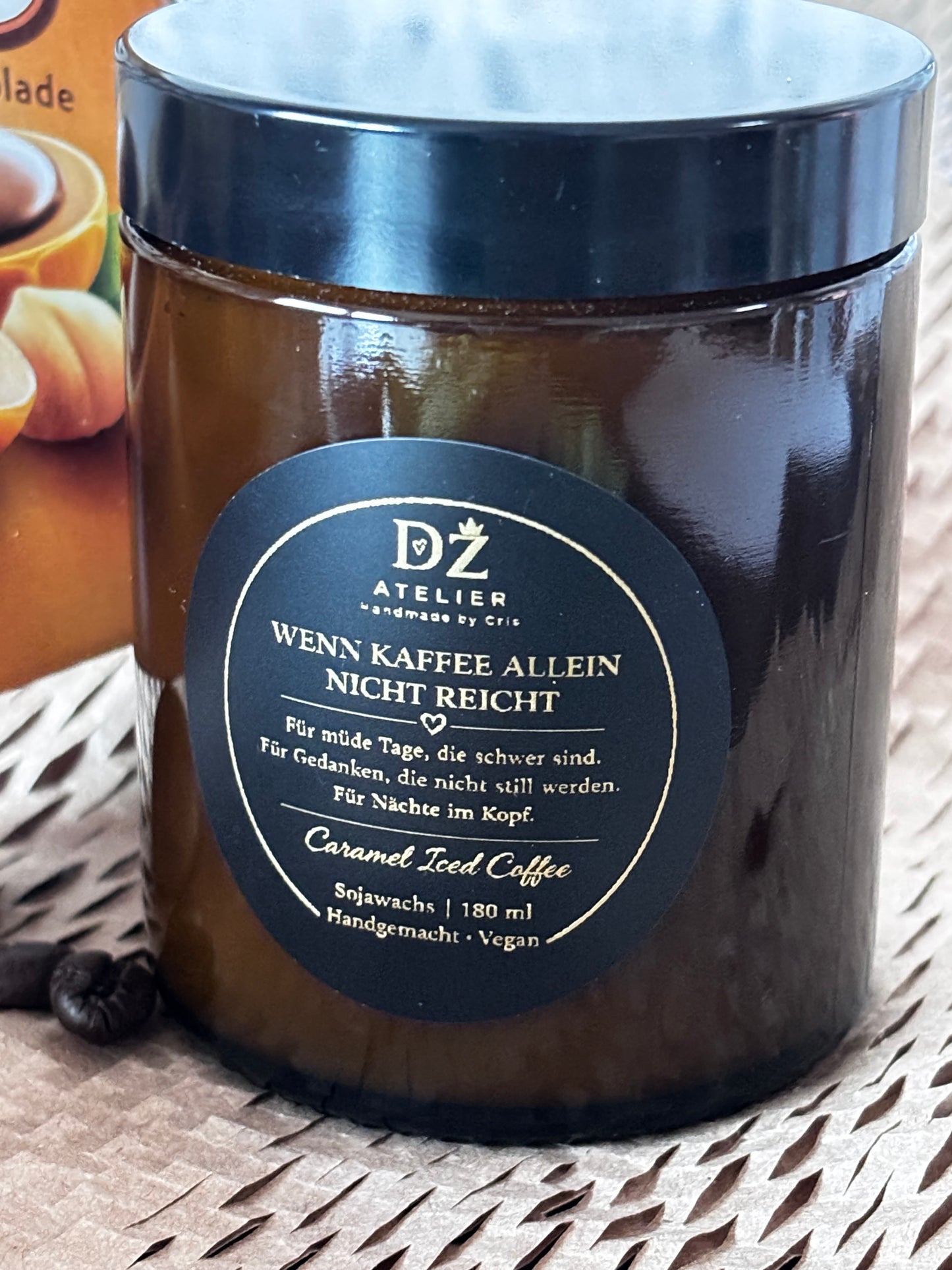 Wenn Kaffee allein nicht reicht – Duftkerze Kaffee & Karamell