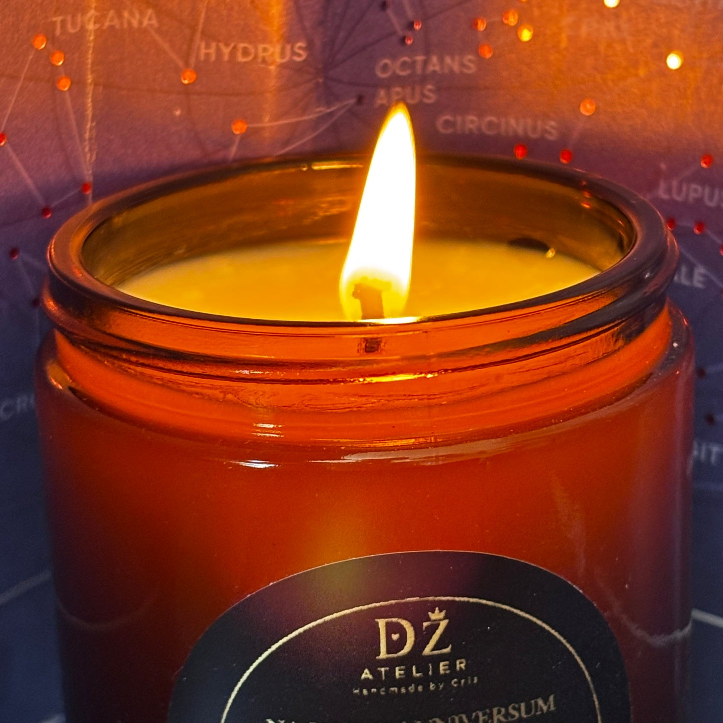 Nach dem Universum Duftkerze (180 ml) – Sojawachs | DZ Atelier