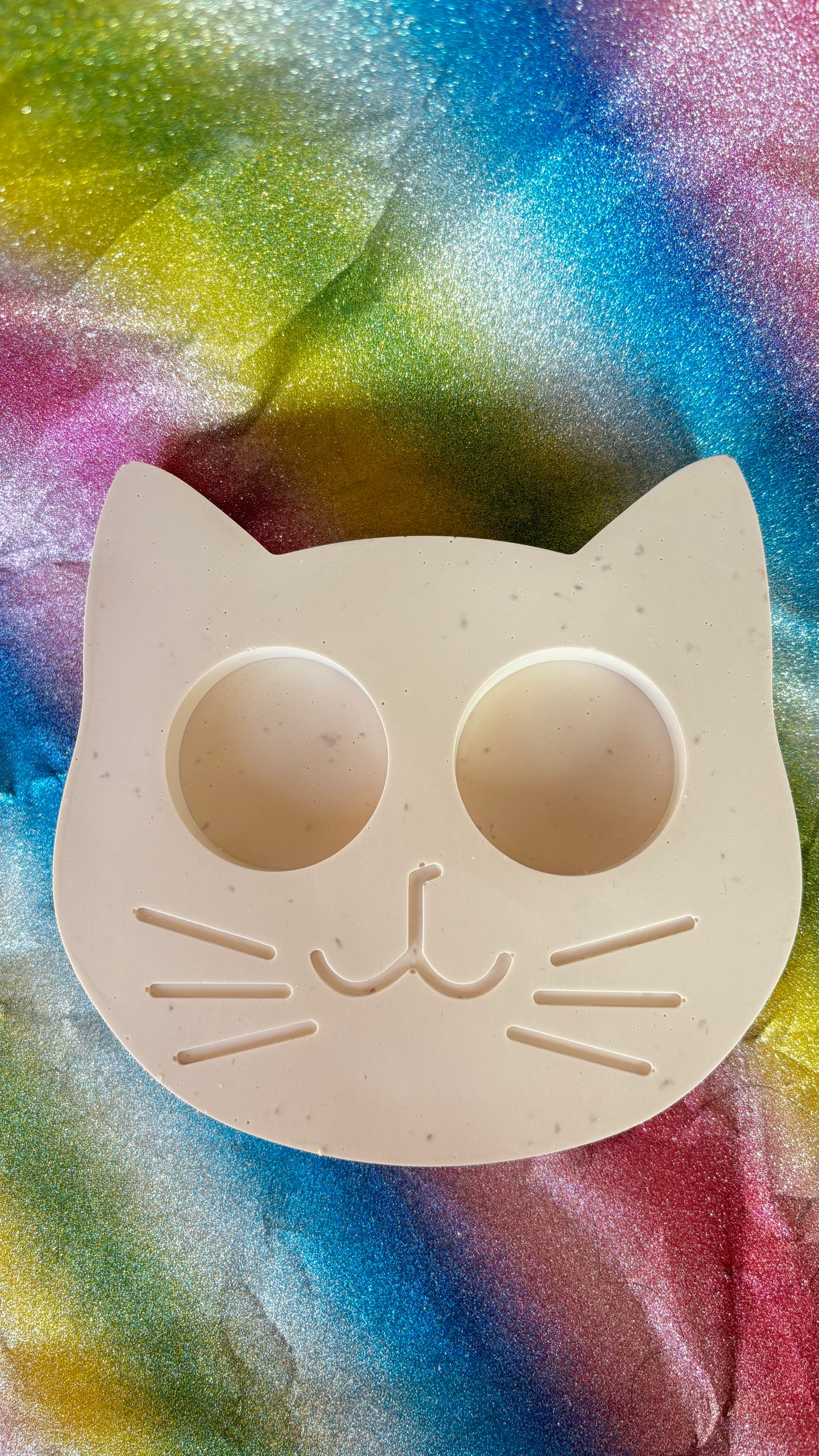 Katzenförmiger Teelichthalter