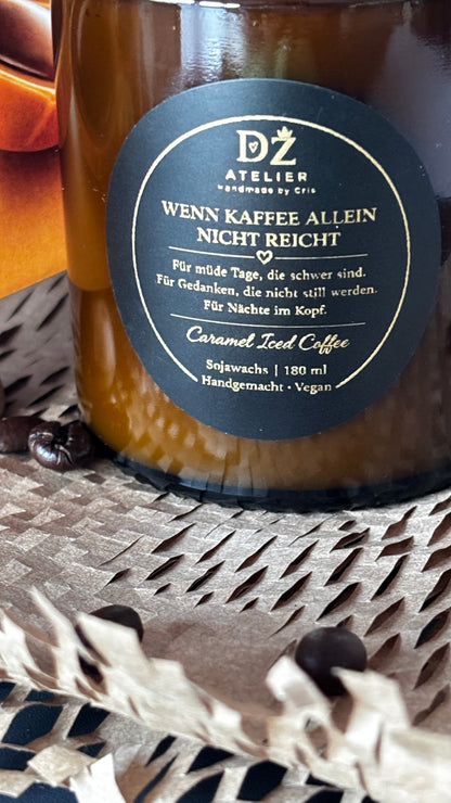 Wenn Kaffee allein nicht reicht – Duftkerze Kaffee & Karamell