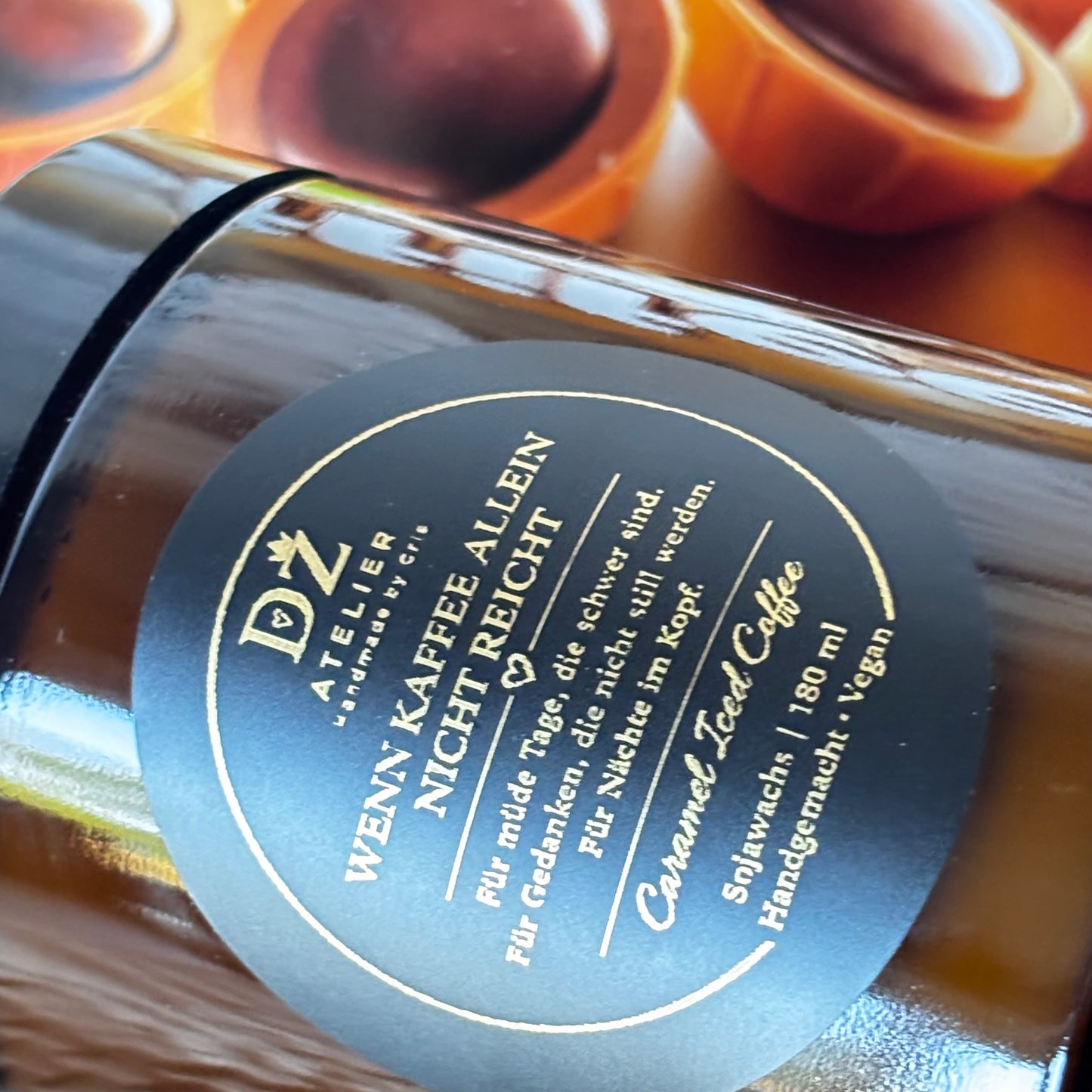 Wenn Kaffee allein nicht reicht – Duftkerze Kaffee & Karamell