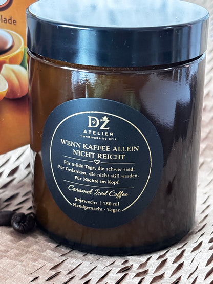 Wenn Kaffee allein nicht reicht – Duftkerze Kaffee & Karamell