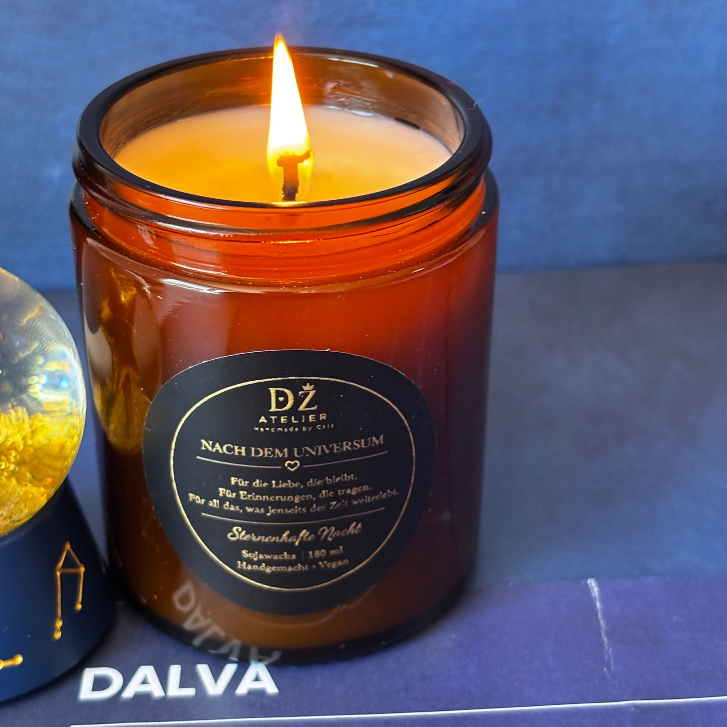 Nach dem Universum Duftkerze (180 ml) – Sojawachs | DZ Atelier