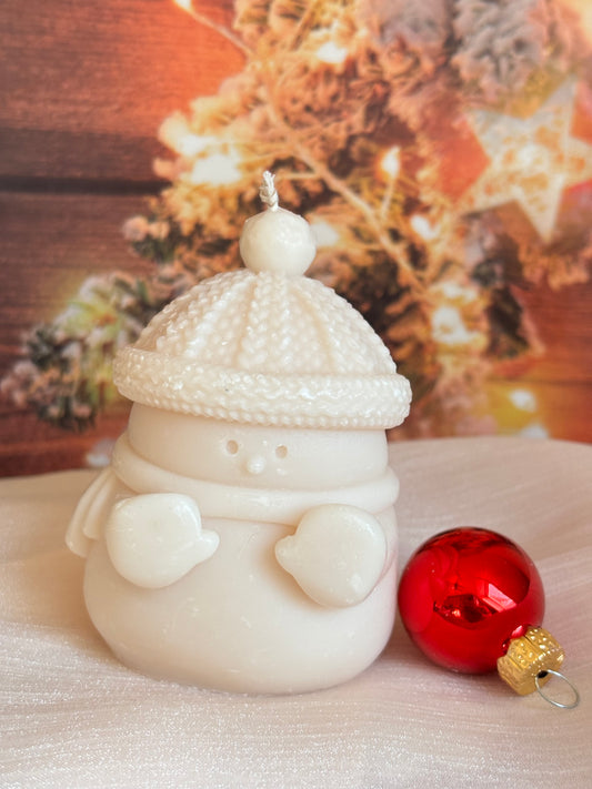 Schneemann mit Mütze – „Frostfreund“
