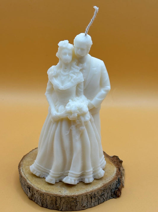 Brautpaar-Kerze – Symbol der ewigen Liebe