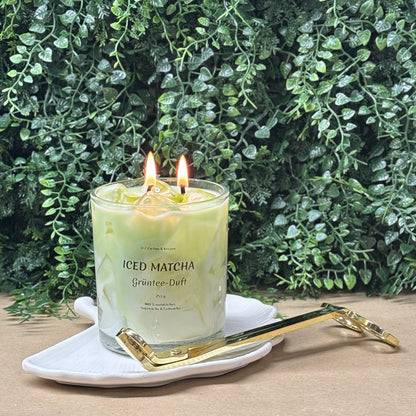 Iced Matcha Latte – Handgemachte Duftkerze